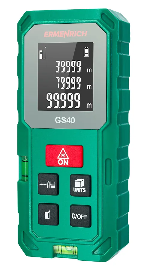 gráfico Medidor láser Ermenrich Reel GS40