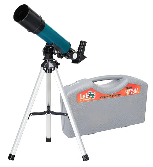 imagen Telescopio Levenhuk LabZZ TK50 con estuche