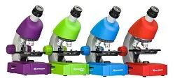 gráfico Microscopio Bresser Junior 40–640x