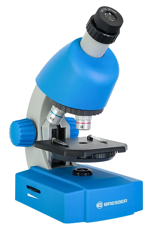 gráfico Microscopio Bresser Junior 40–640x