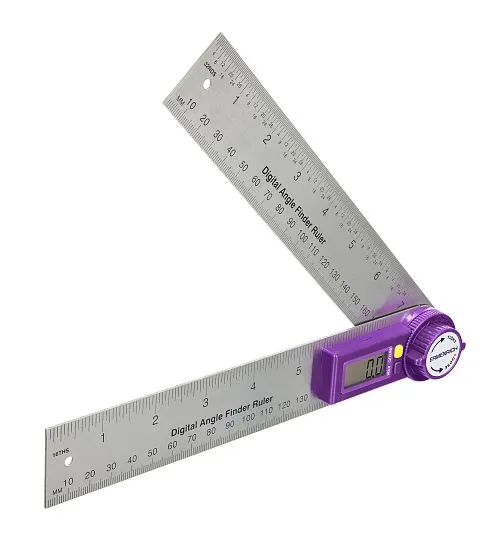 gráfico Medidor de ángulos digital Ermenrich Verk DR30