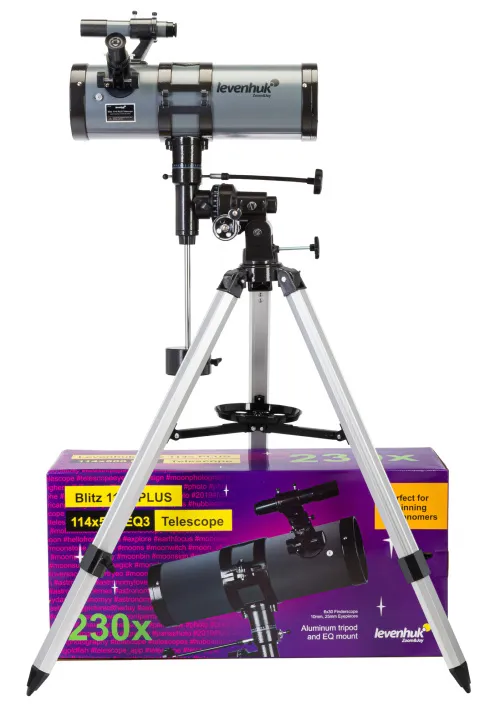 fotografía Telescopio Levenhuk Blitz 114s PLUS,  2
