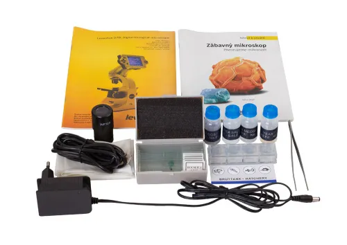 gráfico Microscopio biológico digital Levenhuk D70L,  13