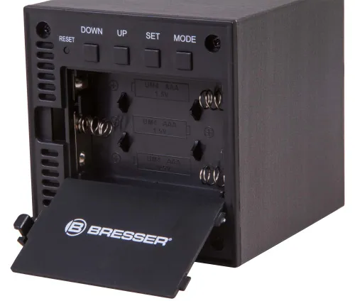 gráfico Despertador de mesa Bresser MyTime WAC, negro,  7