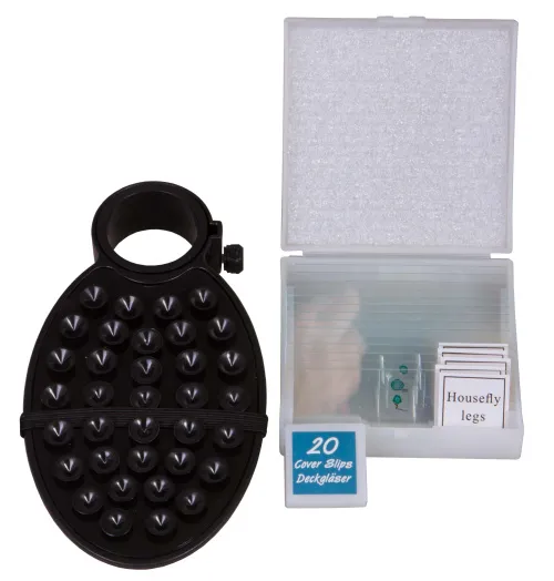 imagen Microscopio Bresser Erudit Basic 40–400x,  15