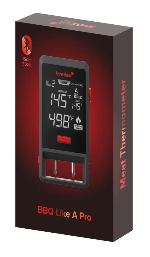 fotografía Termómetro para carne Levenhuk Wezzer Grill BT50,  2