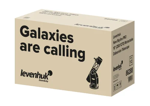 gráfico Telescopio dobsoniano Levenhuk New Skyline PRO 10" (250/1270) Retractable,  16