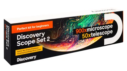 imagen Kit Levenhuk Discovery Scope 2 con libro,  17