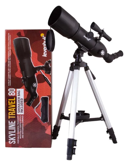 gráfico Telescopio Levenhuk Skyline Travel 80,  2