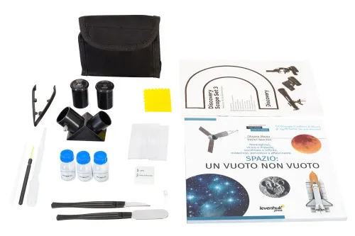 foto Kit Levenhuk Discovery Scope 3 con libro,  4