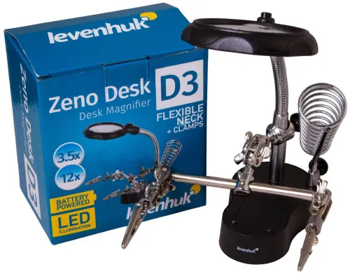 imagen Lupa Levenhuk Zeno Desk D3,  3