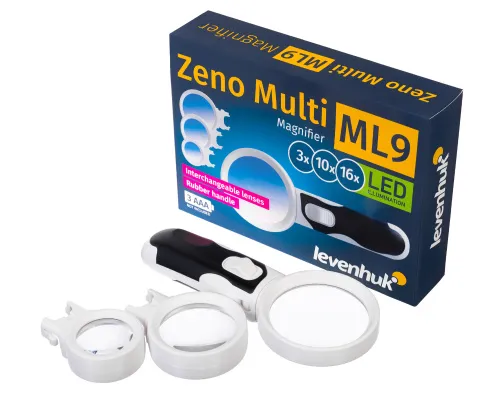 gráfico Lupa Levenhuk Zeno Multi ML9,  2