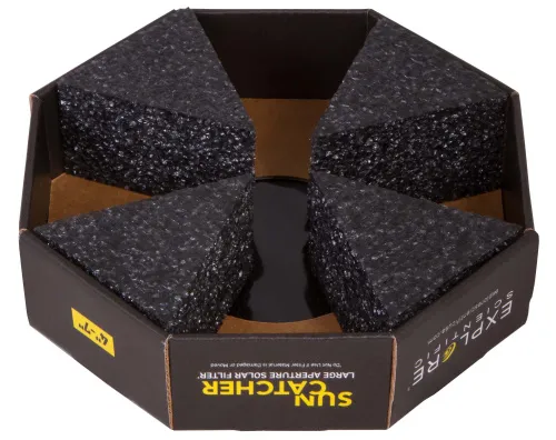 fotografía Filtro solar Sun Catcher de Explore Scientific para telescopios con una apertura de 80–102 mm,  6