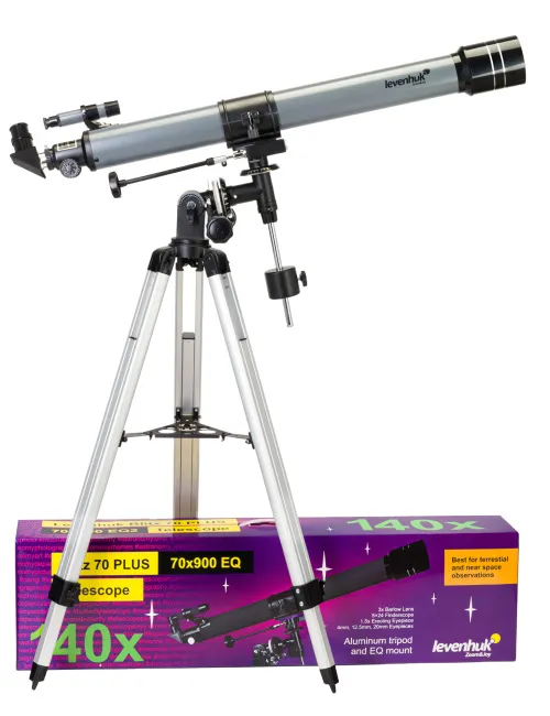 gráfico Telescopio Levenhuk Blitz 70 PLUS,  2