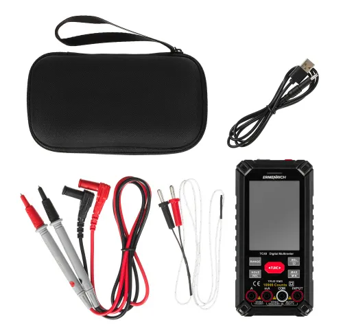 gráfico Multímetro digital Ermenrich Zing TC40,  8