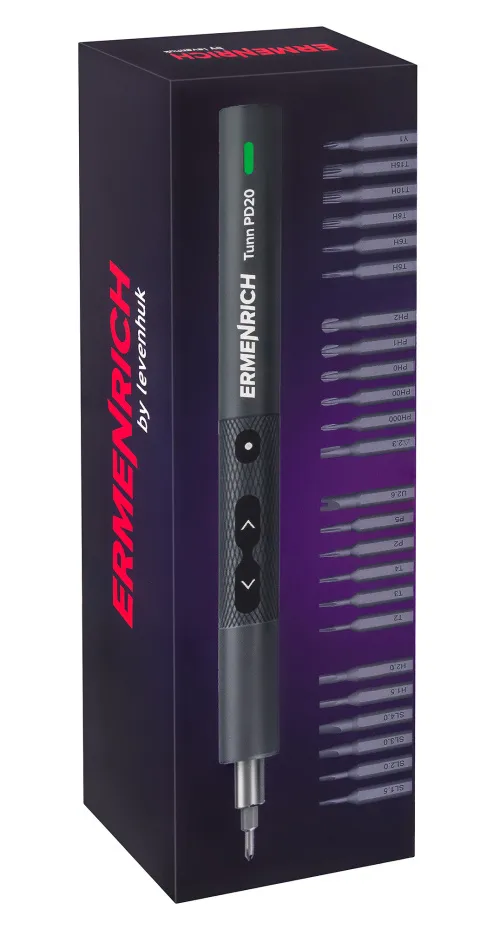 imagen Destornillador eléctrico Ermenrich Tunn PD20,  9