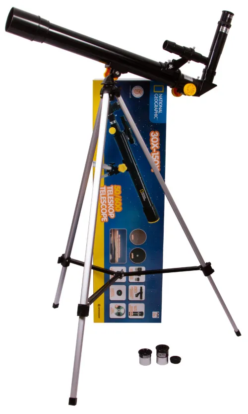 gráfico Telescopio Bresser National Geographic 50/600 AZ,  2