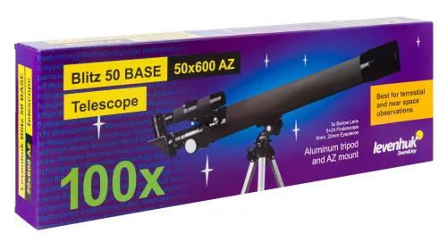 gráfico Telescopio Levenhuk Blitz 50 BASE,  11