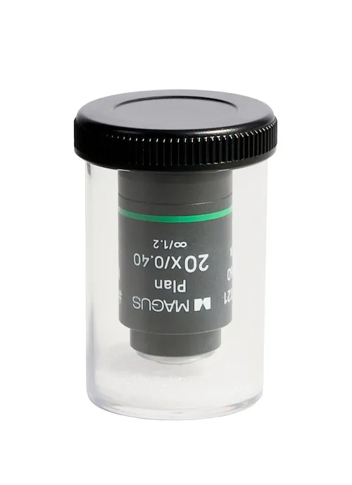 fotografía Objetivo MAGUS 20PL60V Plan 20х/0,40 ∞/1,2 H60 mm,  5