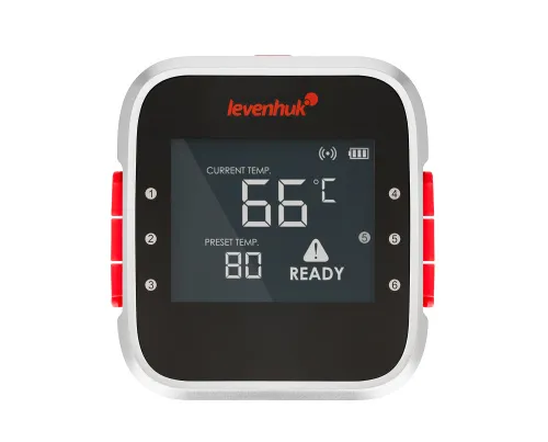 gráfico Termómetro para carne Levenhuk Wezzer Grill BT20,  14