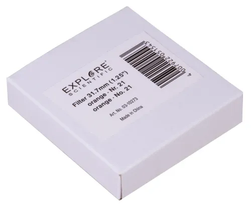 gráfico Filtro 1,25" naranja Explore Scientific nr. 21,  6