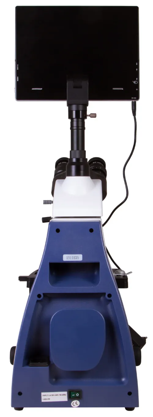 foto Microscopio trinocular digital Levenhuk MED D30T LCD,  7