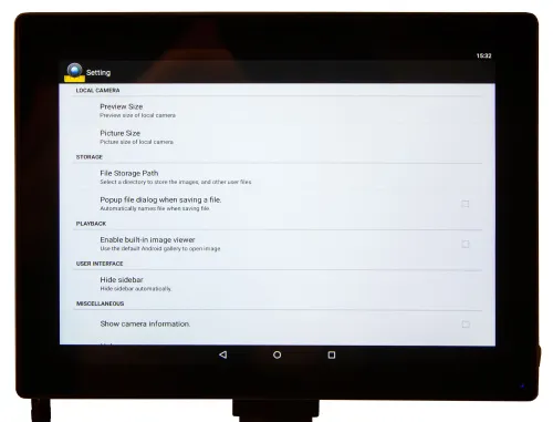 fotografía Microscopio trinocular digital Levenhuk MED D20T LCD,  20