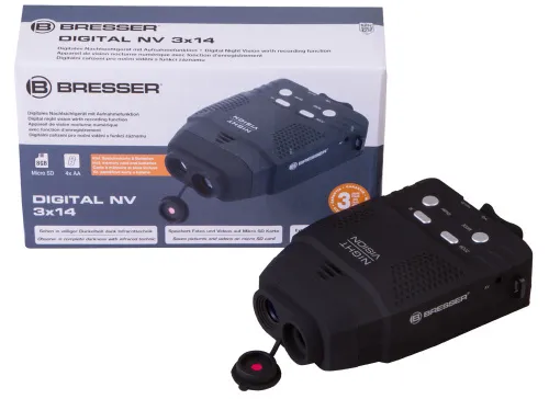 gráfico Monocular digital de visión nocturna Bresser 3x14 con función de grabación,  2