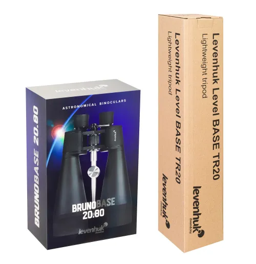 gráfico Set de prismáticos Levenhuk Bruno BASE 20x80 y trípode  ,  17