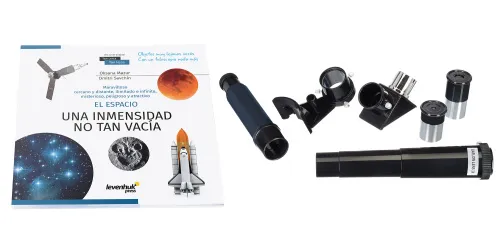 foto Telescopio Levenhuk Discovery Spark 506 AZ con libro,  3