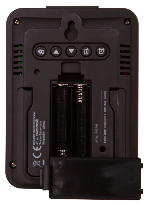 imagen Reloj termo/higrómetro Bresser MyClimate, blanco,  10