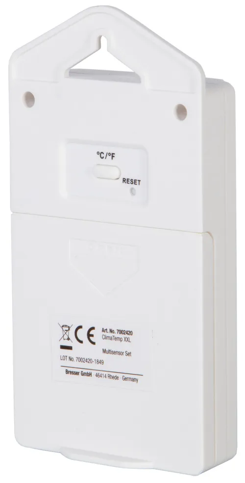 imagen Centro meteo Bresser ClimaTemp XXL con Estación base con Aspecto de Madera,  14