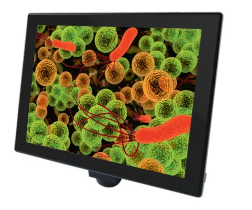 imagen Cámara digital de microscopio Levenhuk MED 5M con pantalla LCD de 9,4 pulgadas,  10