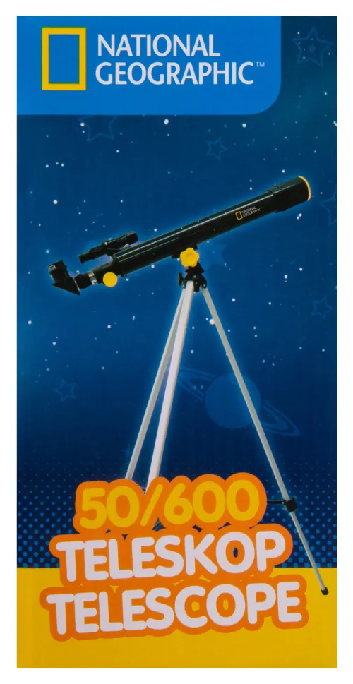 gráfico Telescopio Bresser National Geographic 50/600 AZ,  11