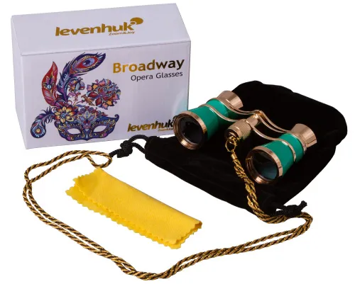 foto Prismáticos de ópera Levenhuk Broadway 325C con cadena,  2