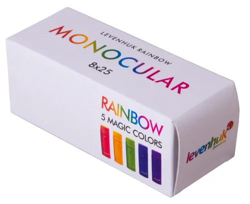 fotografía Monocular Levenhuk Rainbow 8x25,  11