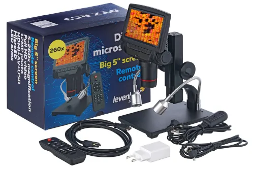 imagen Microscopio Levenhuk DTX RC3 con mando a distancia,  2
