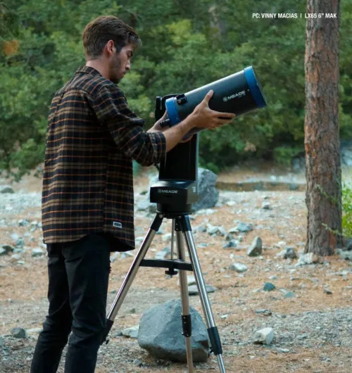 fotografía Meade LX65 6" MAK Telescope,  8