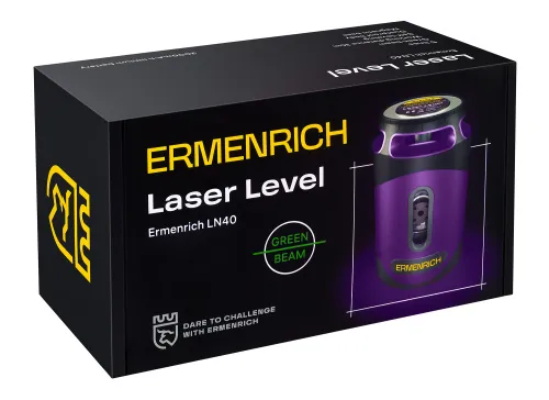 gráfico Nivel láser Ermenrich PLUS LN40,  8