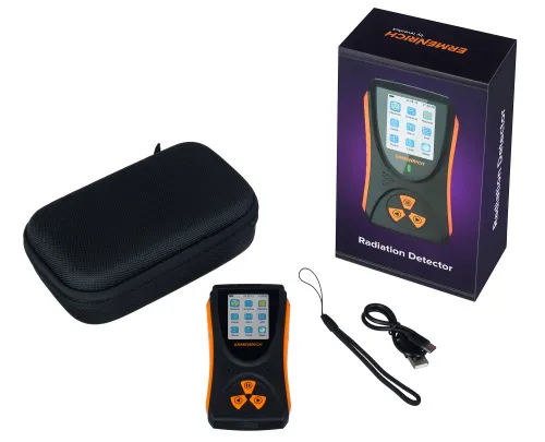 gráfico Detector de radiación Ermenrich Ping RD50,  2