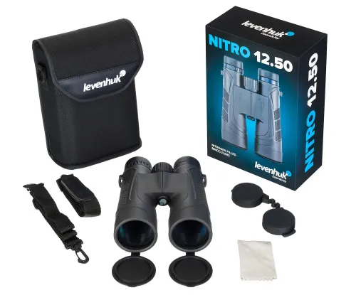 gráfico Prismáticos Levenhuk Nitro 12x50,  3