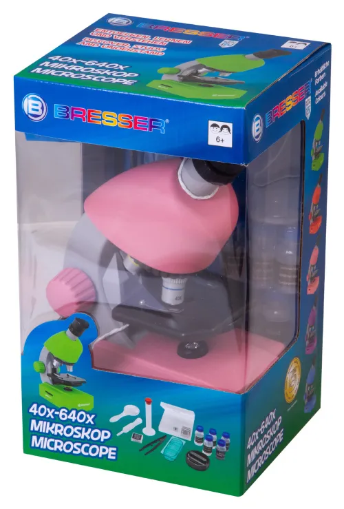 foto Microscopio Bresser Junior 40–640x,  12