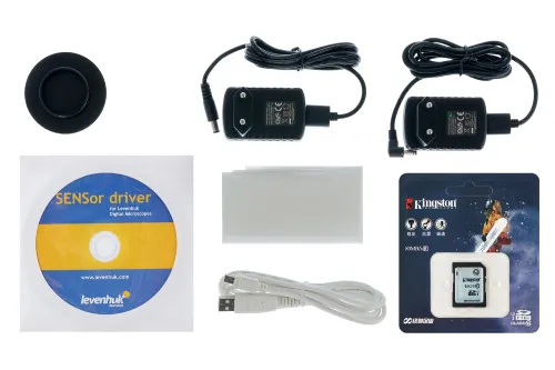 gráfico Microscopio digital Levenhuk D80L LCD,  3