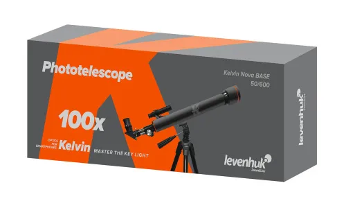 foto Fototelescopio Levenhuk Kelvin Nova BASE 50/600,  7
