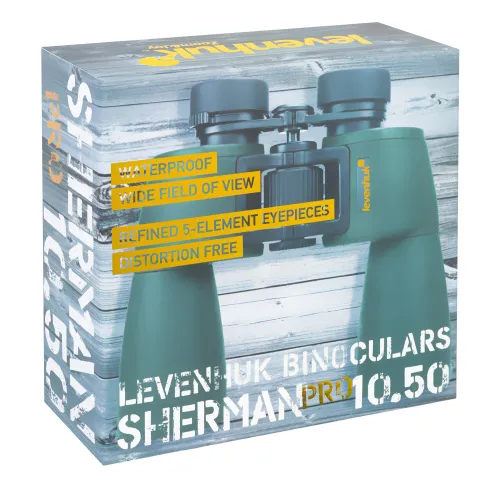 foto Prismáticos Levenhuk Sherman PRO 10x50,  13