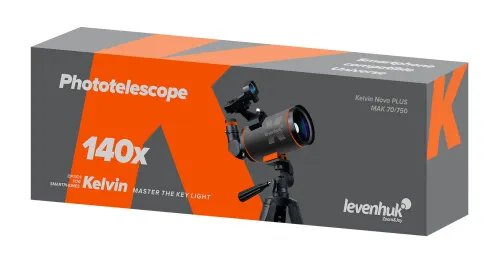 foto Fototelescopio Levenhuk Kelvin Nova PLUS MAK 70/750,  6