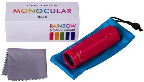 fotografía Monocular Levenhuk Rainbow 8x25,  2