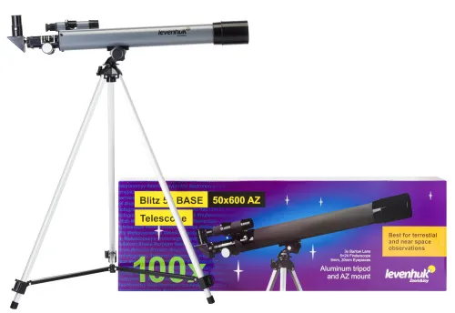 gráfico Telescopio Levenhuk Blitz 50 BASE,  2