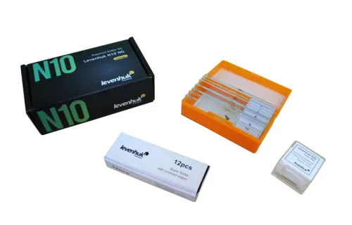 gráfico Set de preparaciones Levenhuk N10 NG,  2