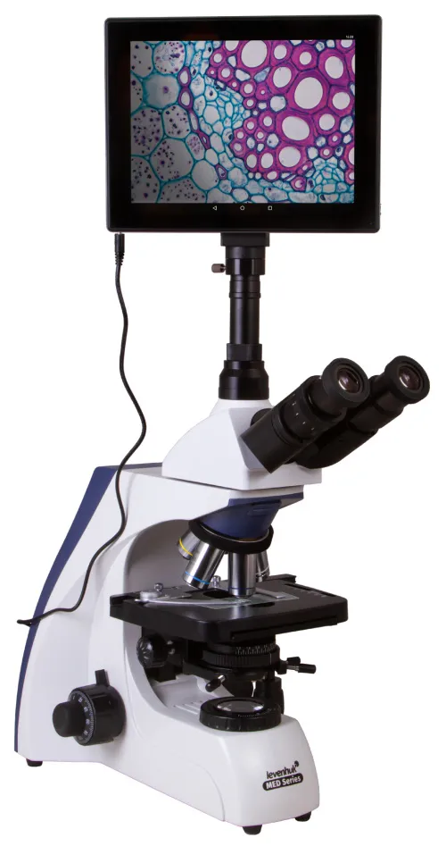 foto Microscopio trinocular digital Levenhuk MED D35T LCD,  5
